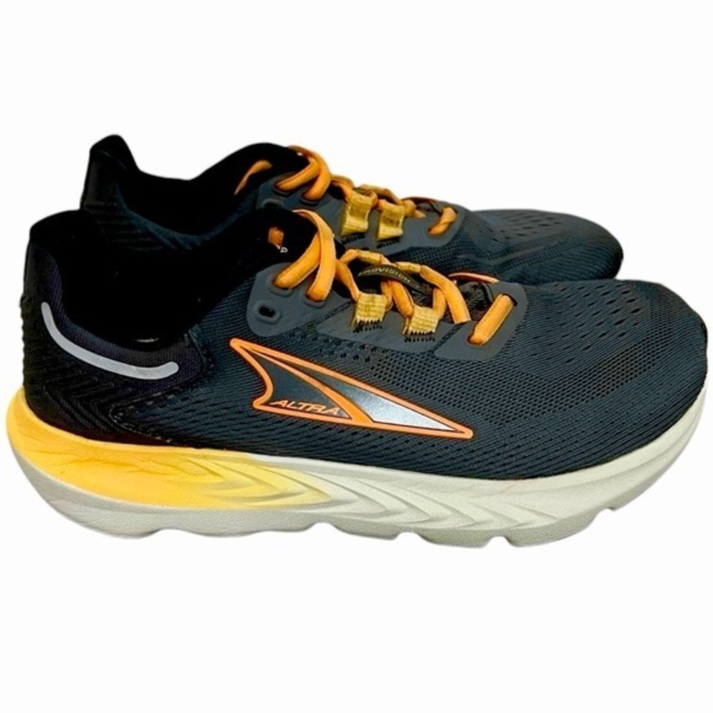 Altra Provision 7 Women's Running Shoes Gray Orange Lace Up Sneakers US 7.5